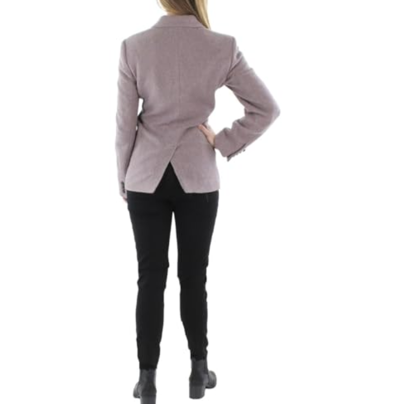 Lauren Ralph Lauren Wool Blend Career Two-Button Blazer