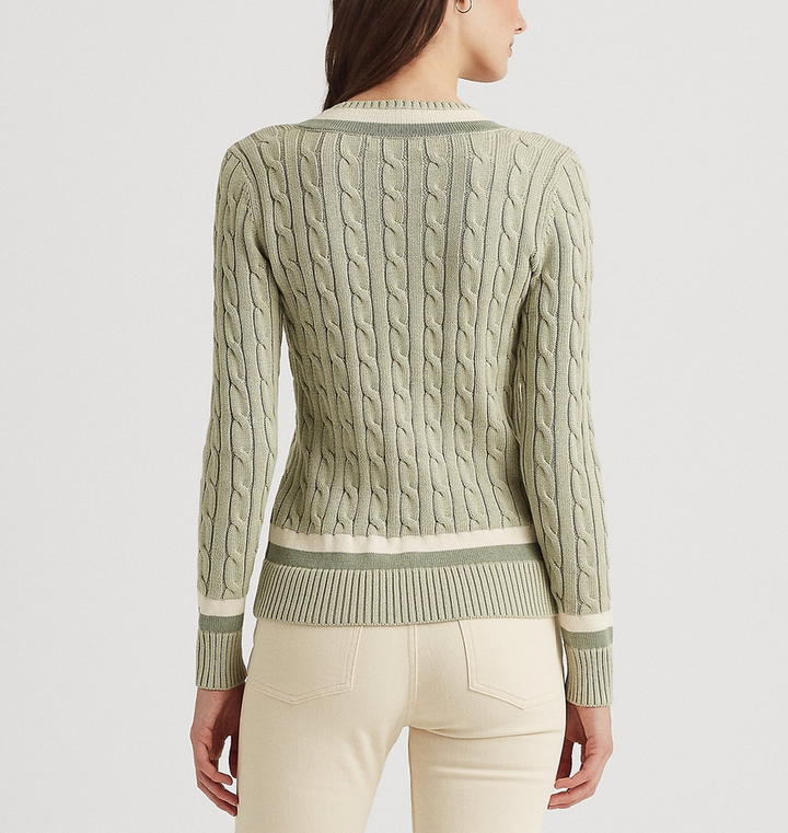 Lauren Ralph Lauren Cable-Knit Cricket Sweater
