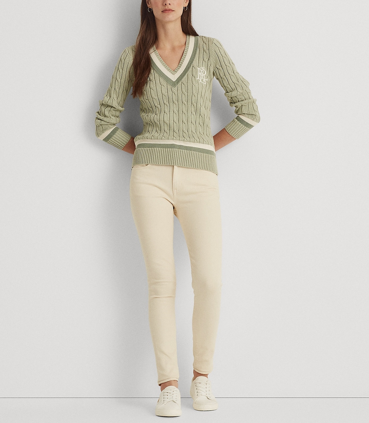 Lauren Ralph Lauren Cable-Knit Cricket Sweater
