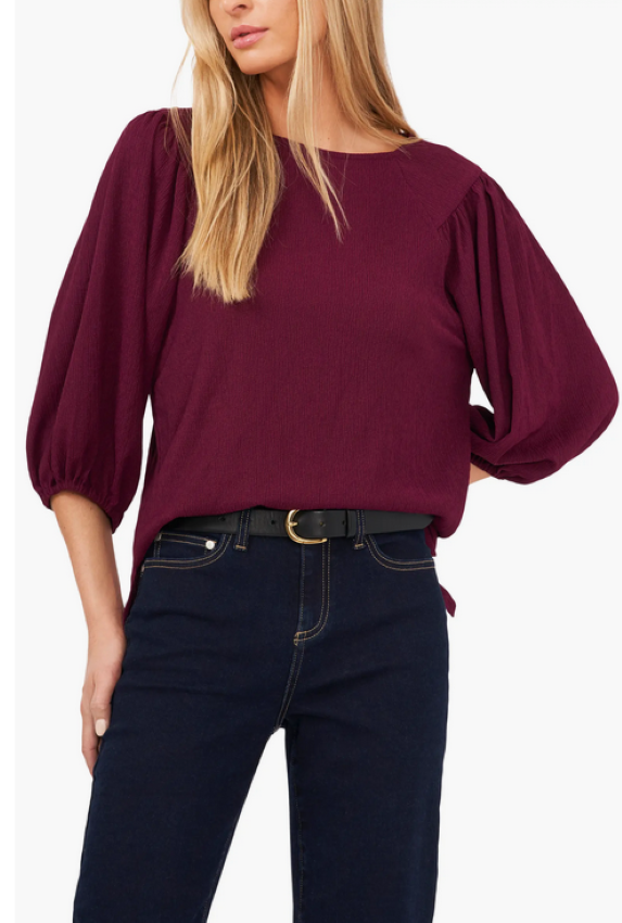 VINCE CAMUTO Puff Sleeve Top