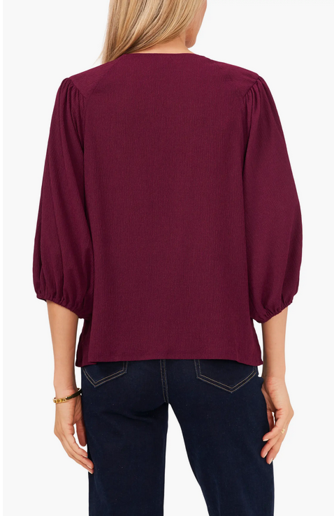 VINCE CAMUTO Puff Sleeve Top