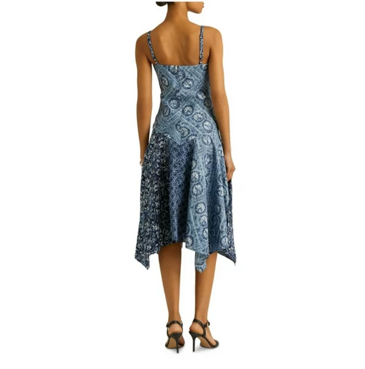 Lauren Ralph Lauren Linen Handkerchief Hem Dress