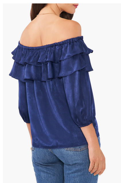 Vince Camuto Women's Ruffled Off-The-Shoulder Blouse