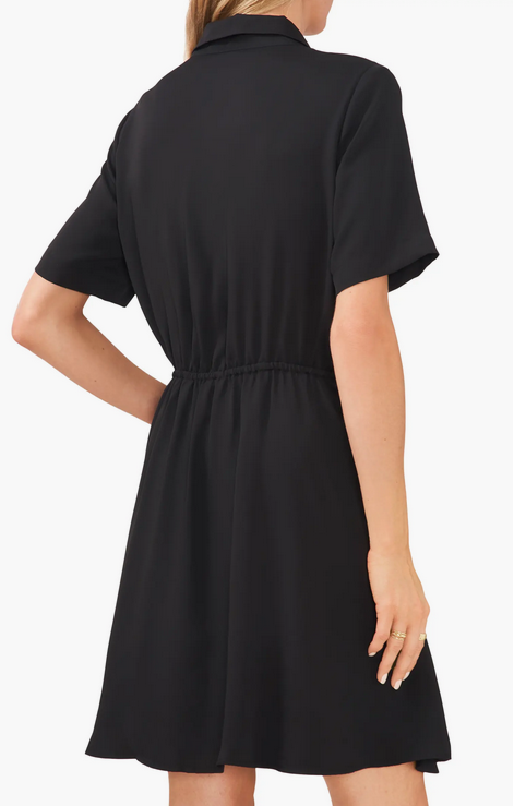 Vince Camuto Collared Wrap Dress