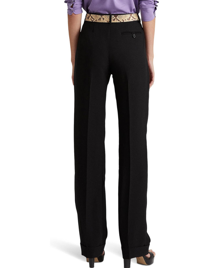LAUREN Ralph Lauren Pleated Crepe Pants