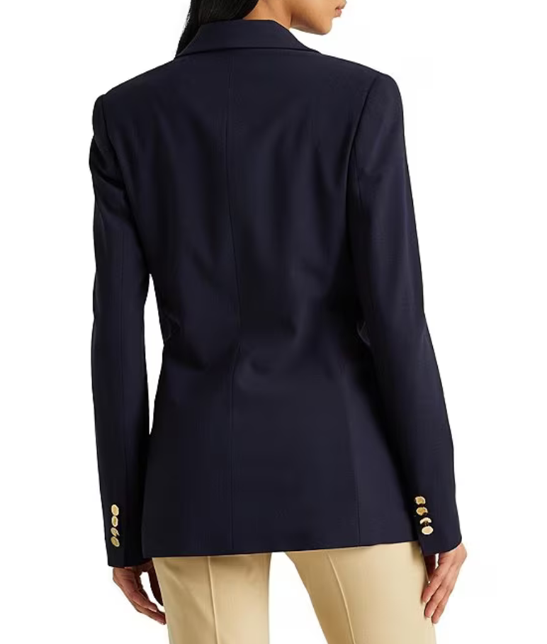 Lauren Ralph Lauren Double-Breasted Blazer