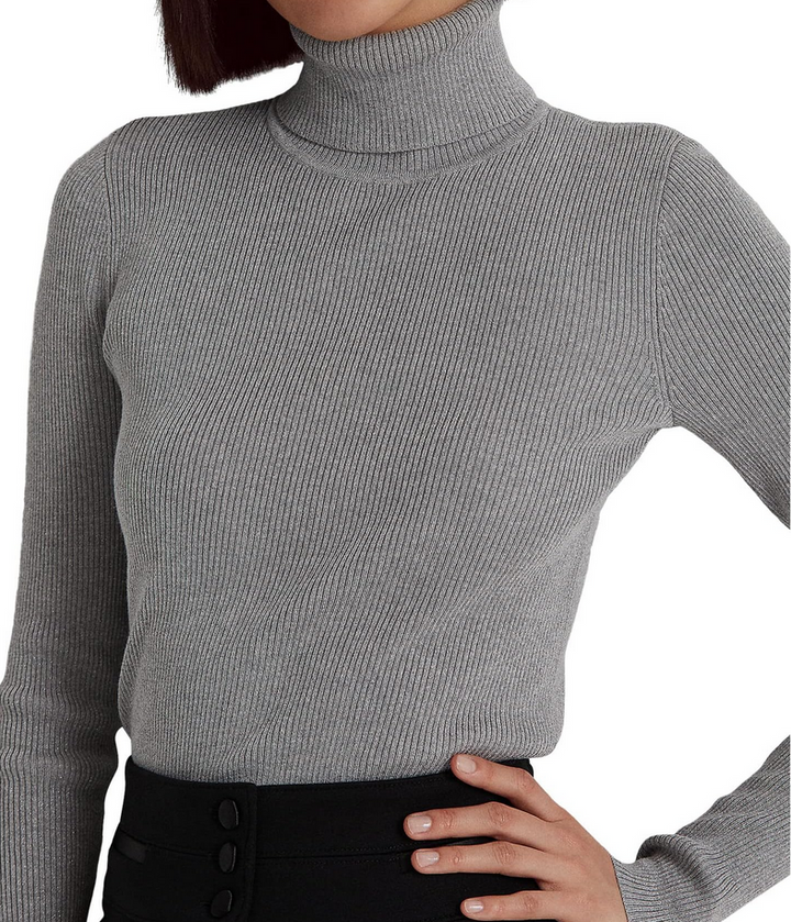 LAUREN Ralph Lauren Metallic Turtleneck Sweater