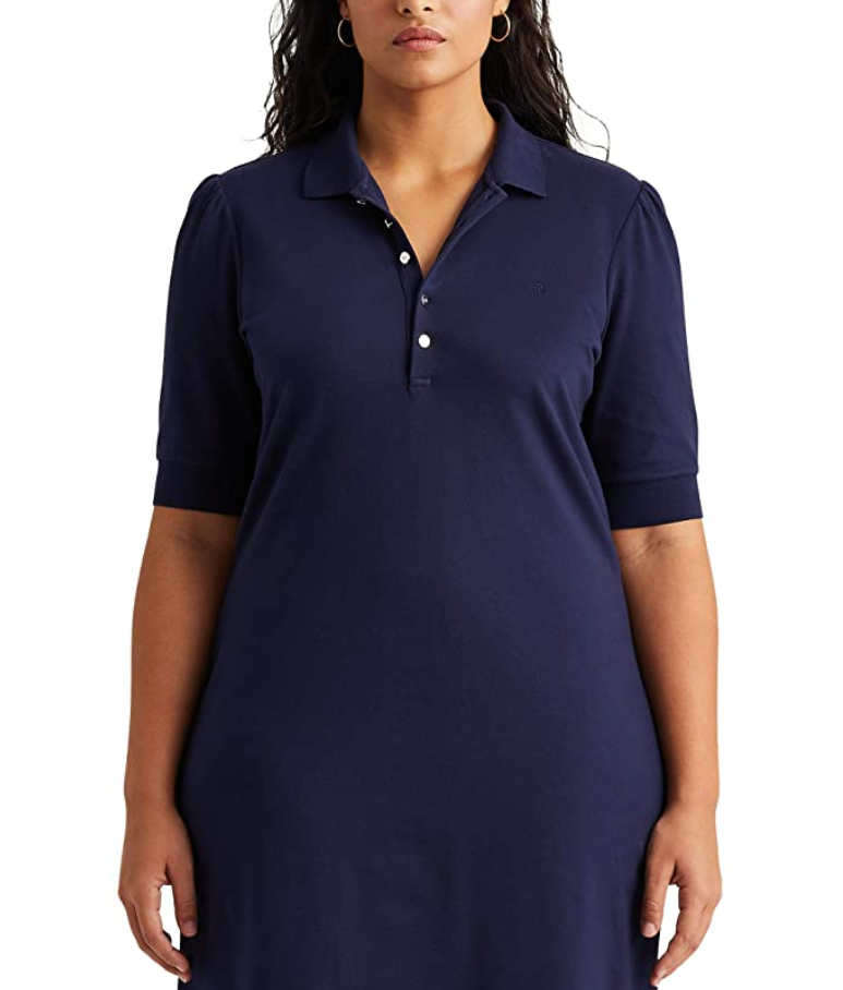 Lauren Ralph Lauren Collared Shift Dress