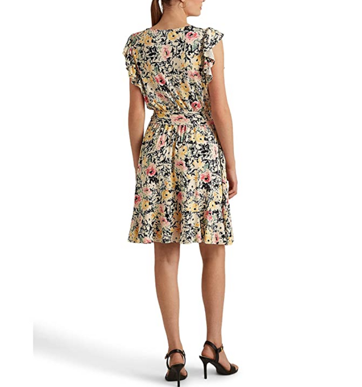 LAUREN Ralph Lauren Floral Jersey Dress