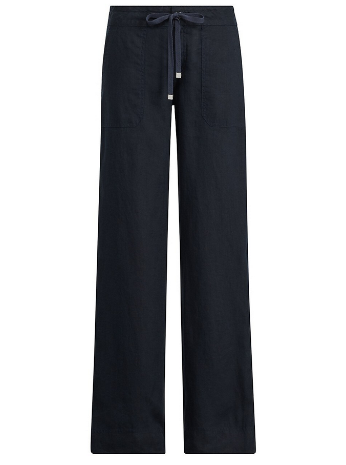 LAUREN RALPH LAUREN Wide-Leg Linen Pants