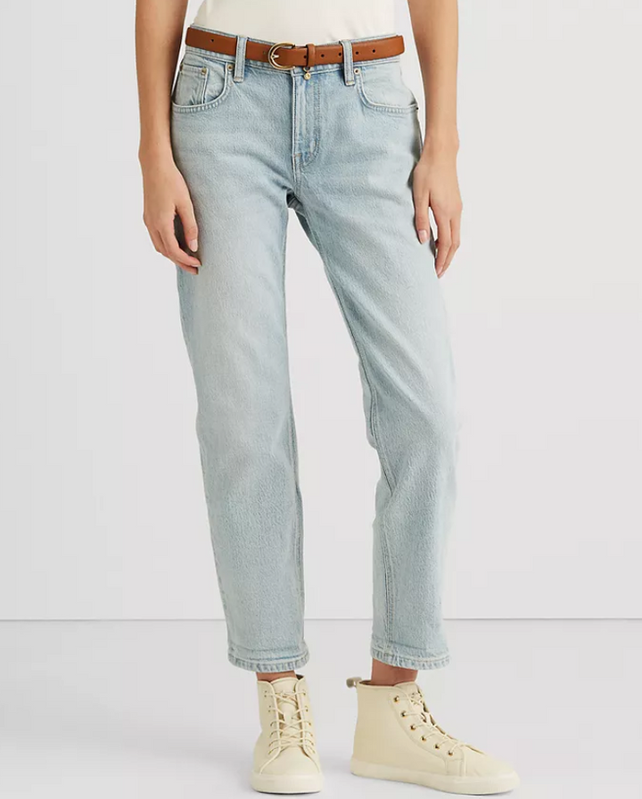 LAUREN RALPH LAUREN Relaxed Tapered Jeans