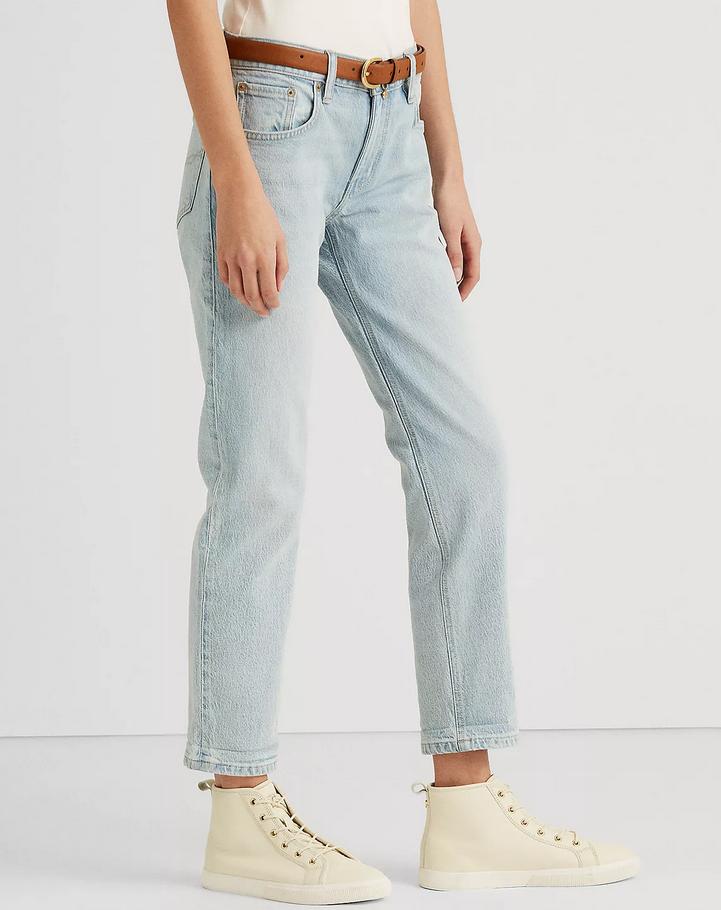 LAUREN RALPH LAUREN Relaxed Tapered Jeans