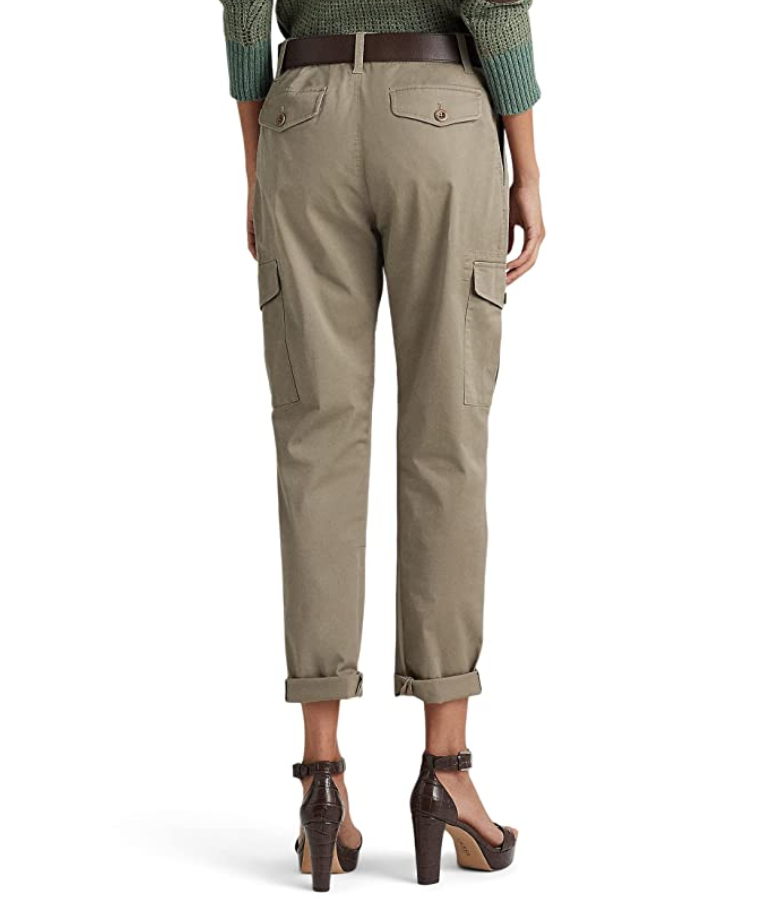 RALPH LAUREN Micro-Sanded Twill Cargo Pants
