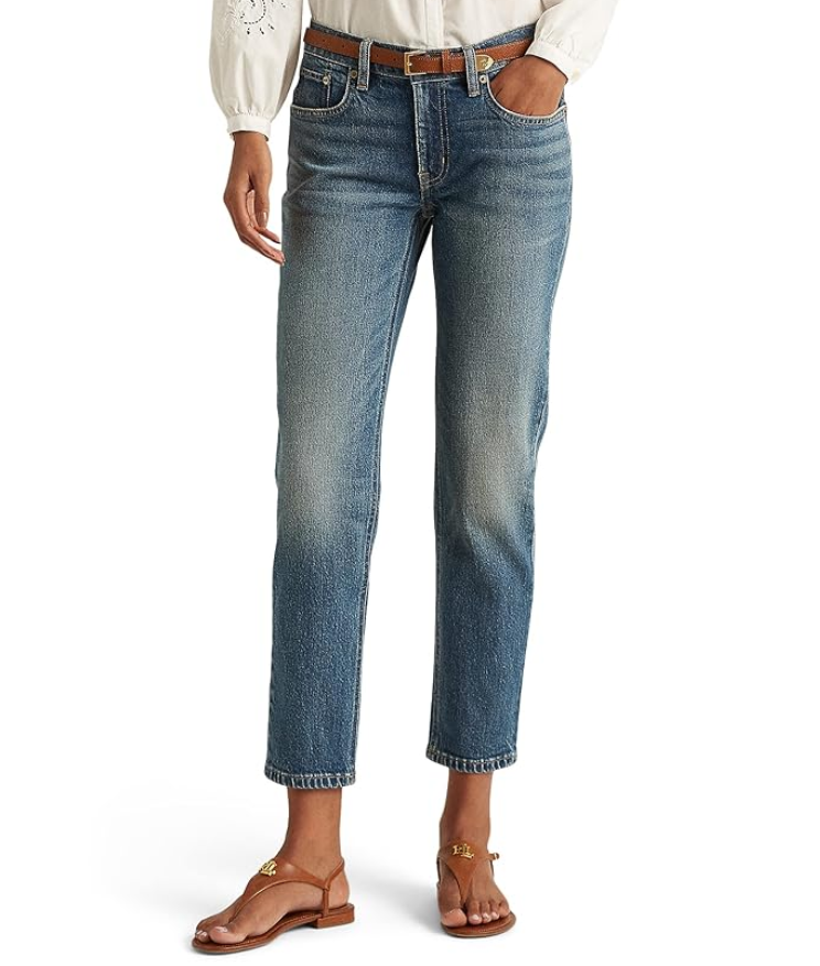 LAUREN RALPH LAUREN Relaxed Tapered Jeans