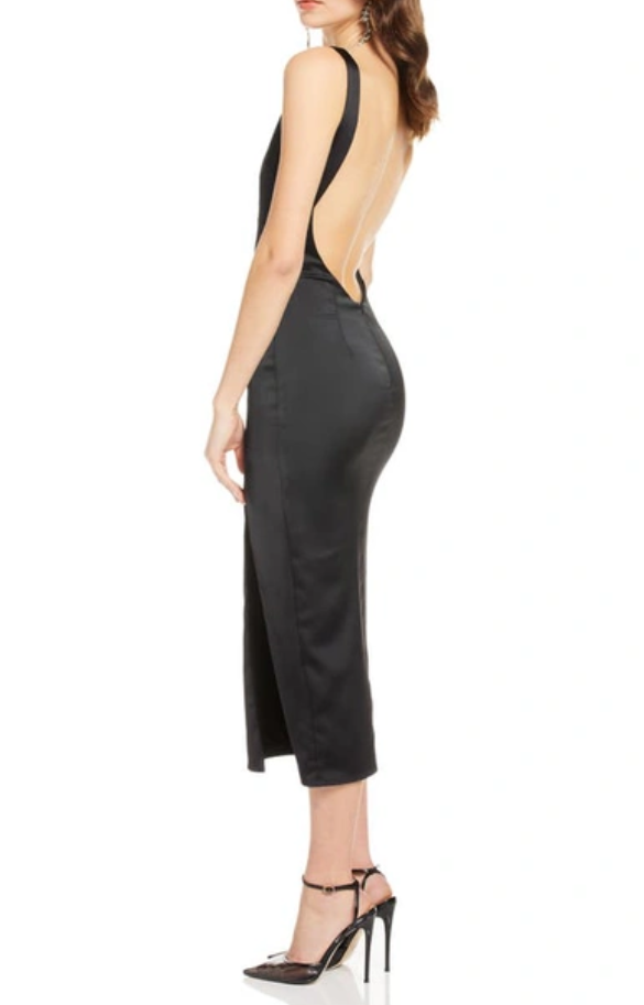 Katie May Caliente Open Back Midi Dress