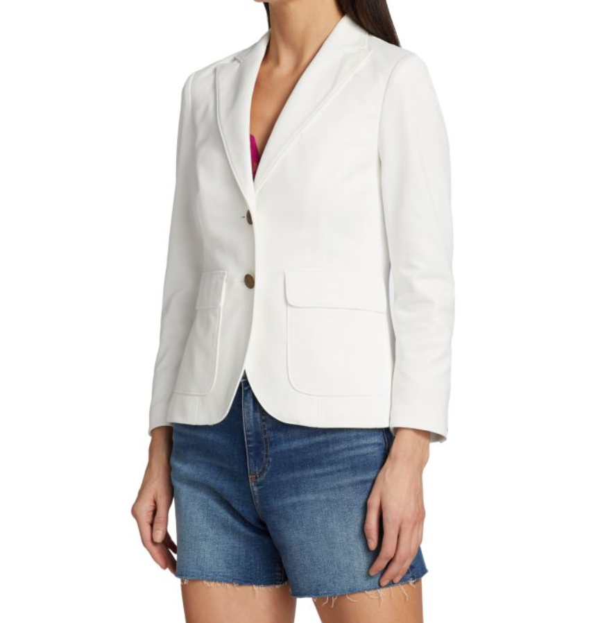 RAG & BONE Nancy Fitted Cotton-Blend Blazer