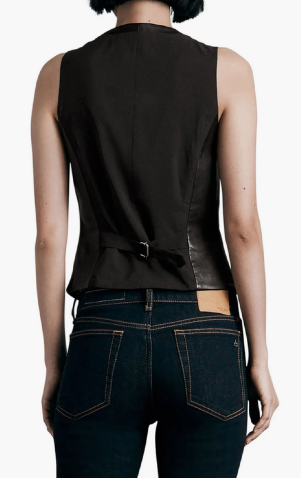 rag & bone Vanessa Leather Vest