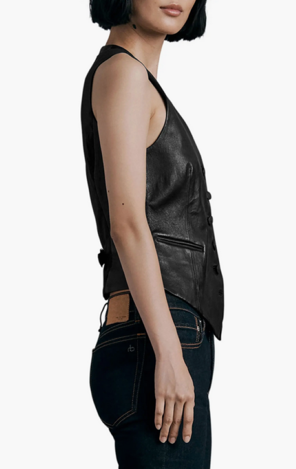 rag & bone Vanessa Leather Vest