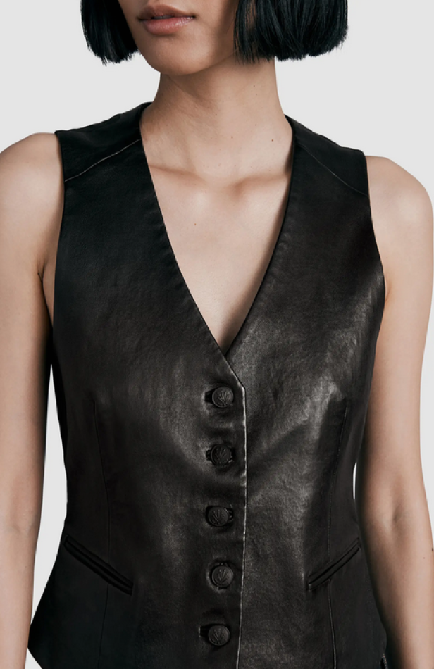 rag & bone Vanessa Leather Vest