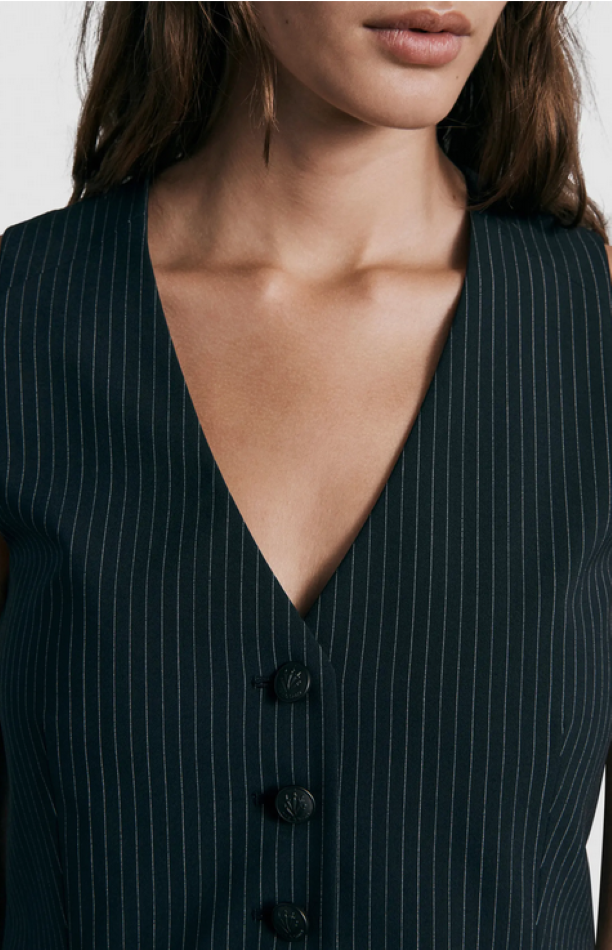 rag & bone Vanessa Striped Vest