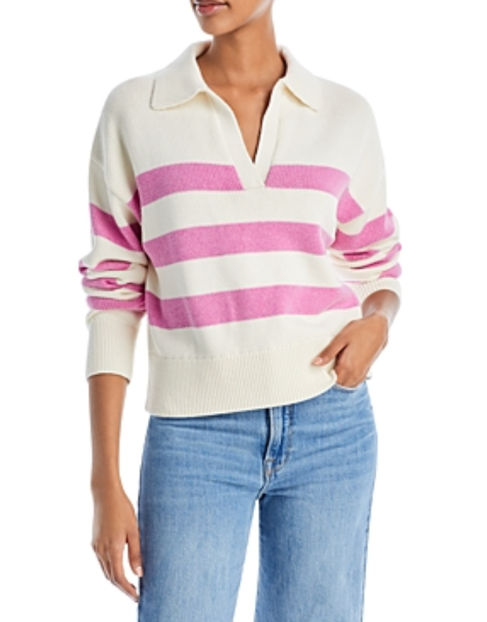 Velvet by Graham & Spencer Lucie Striped Sweater