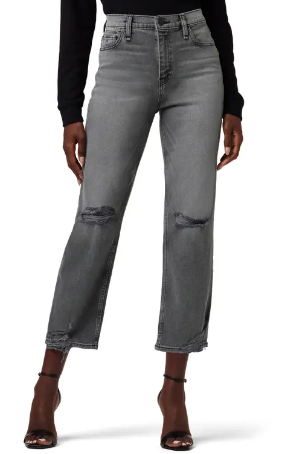 Hudson Remi High Rise Ankle Straight Leg Jeans