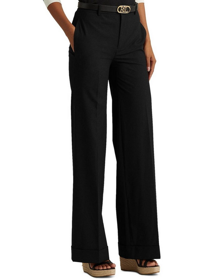 LAUREN RALPH LAUREN High-Rise Wide-Leg Pants