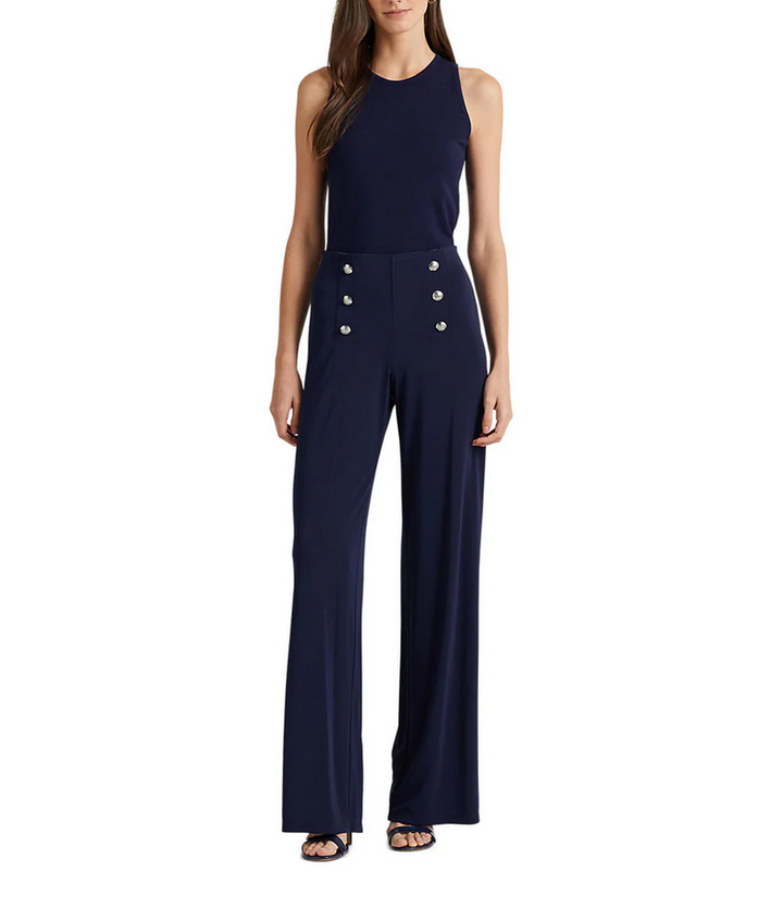 LAUREN RALPH LAUREN Cotton-Blend Sleeveless Sweater