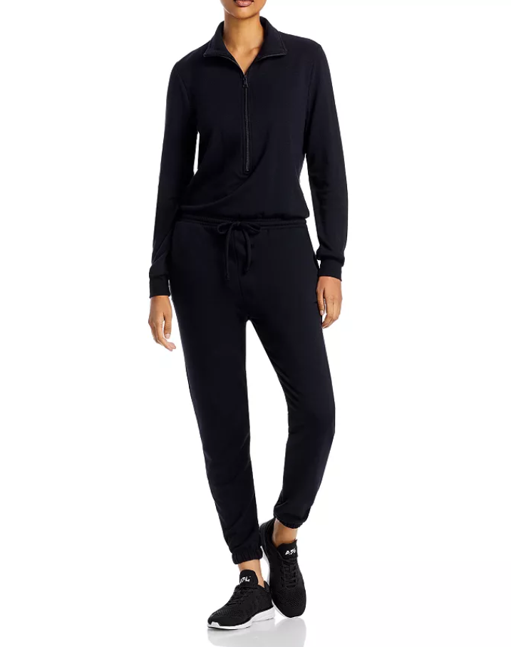 Beyond Yoga Ski Weekend Zip Front Jumpsuit