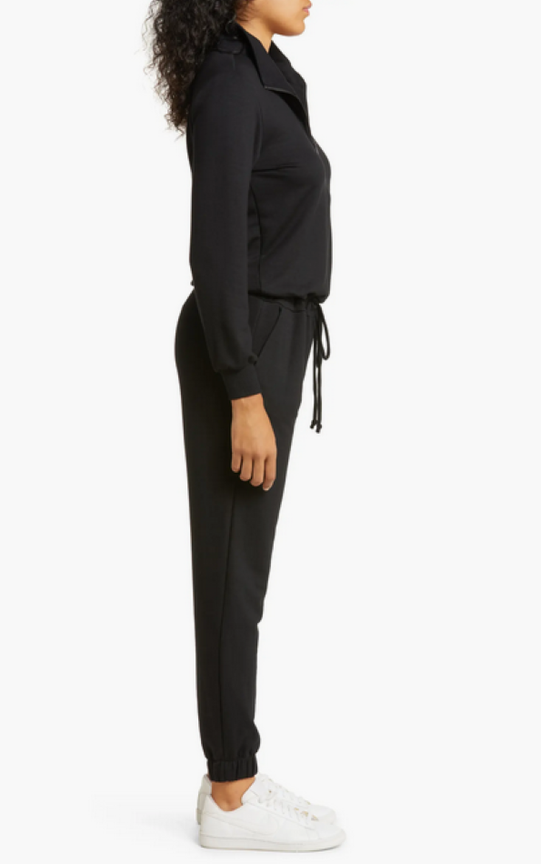 Beyond Yoga Ski Weekend Zip Front Jumpsuit