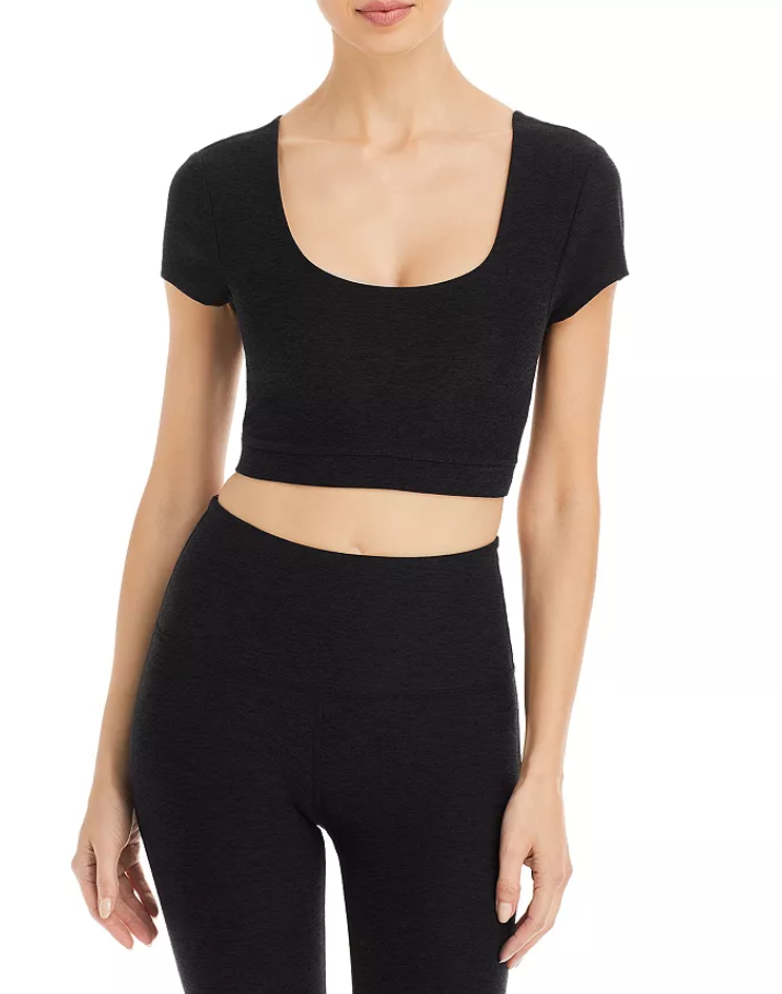 Beyond Yoga Spacedye What's The Scoop Bra Cropped Top
