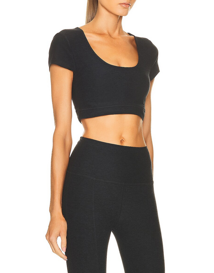 Beyond Yoga Spacedye What's The Scoop Bra Cropped Top
