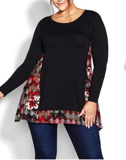 AVENUE Elsa Print Tunic