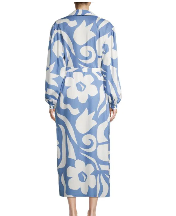 Rebecca Taylor Printed Wrap Dress