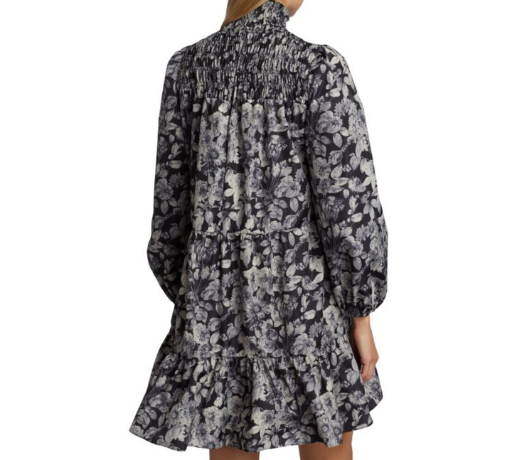 Cinq à Sept Alicia Floral Tiered Mini Dress