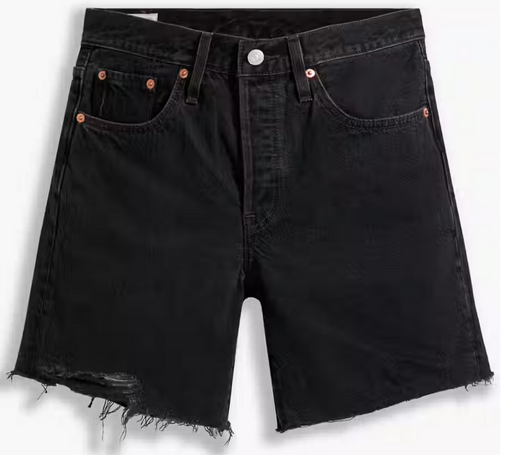Levi's 501 Mid Thigh Denim Shorts