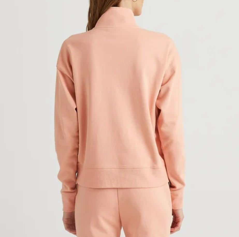 LAUREN RALPH LAUREN French Terry Quarter-zip Sweatshirt