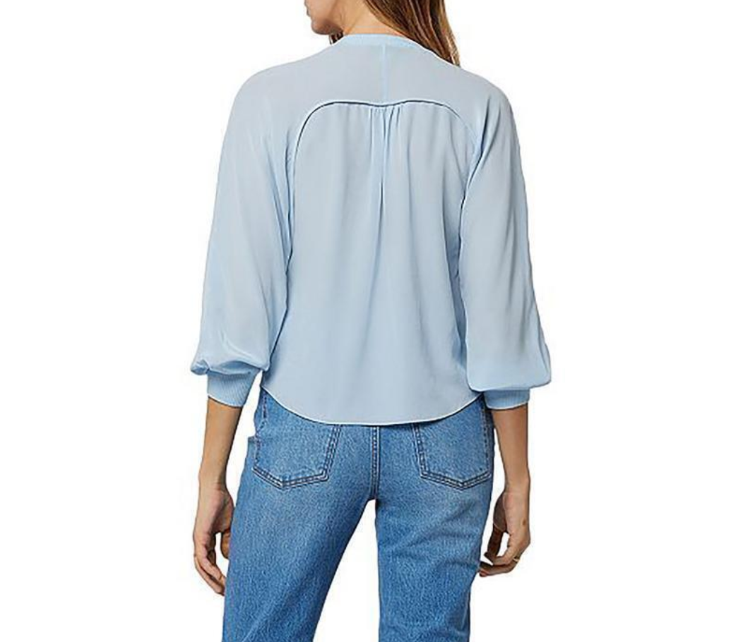Joie Silk Blake Pullover Blouse