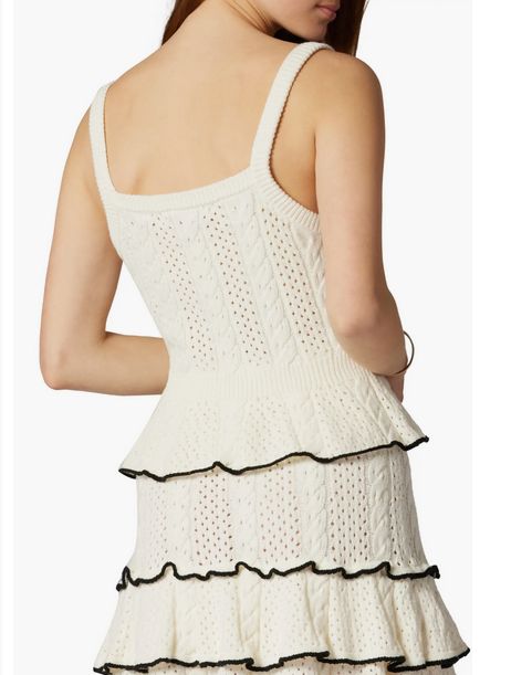 Joie Andie Knit Peplum Top