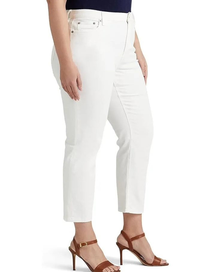 LAUREN RALPH LAUREN Plus Size High-Rise Super-Stretch Jeans