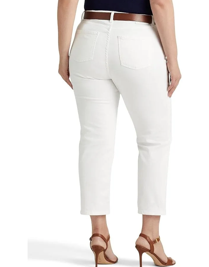 LAUREN RALPH LAUREN Plus Size High-Rise Super-Stretch Jeans