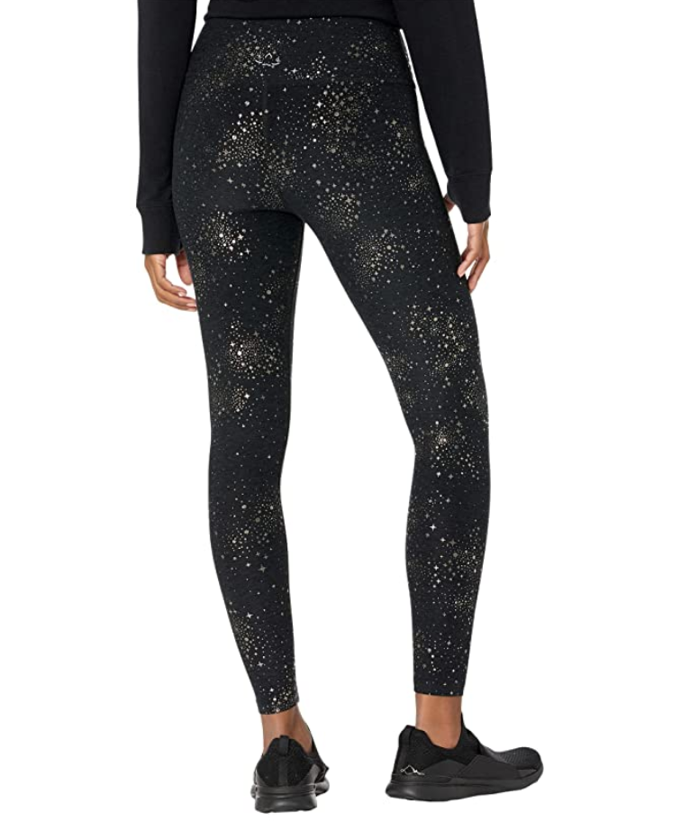 Beyond Yoga High Waisted Midi Galaxy Print Leggings