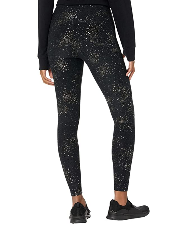 Beyond Yoga High Waisted Midi Galaxy Print Leggings