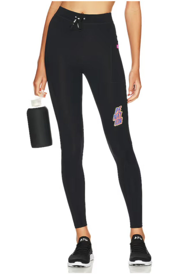 P.E NATION Daze Graphic Drawstring Leggings