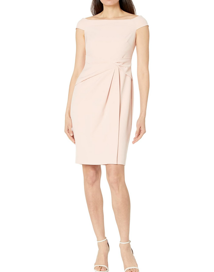 LAUREN Ralph Lauren Crepe Off-the-Shoulder Dress
