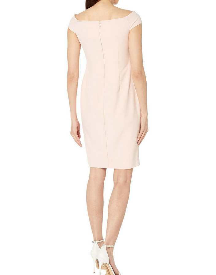 LAUREN Ralph Lauren Crepe Off-the-Shoulder Dress
