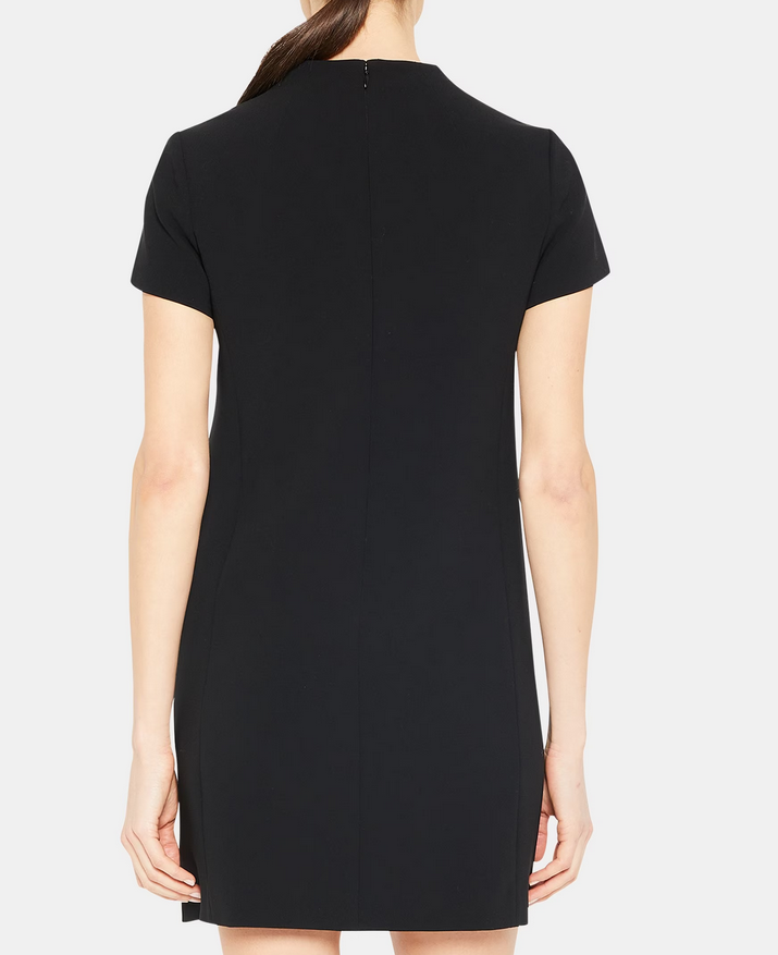 Theory Mockneck Shift Dress