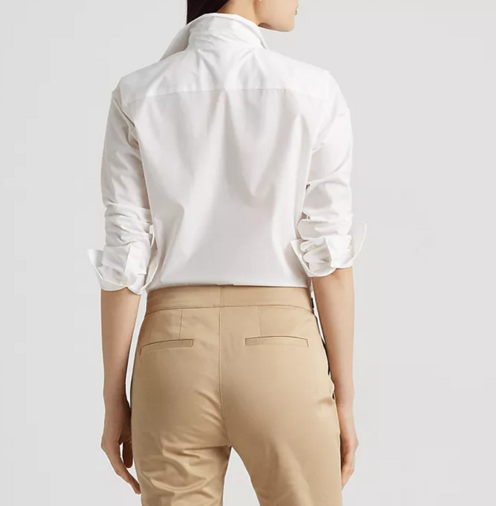 LAUREN RALPH LAUREN Non-Iron Straight-Fit Shirt