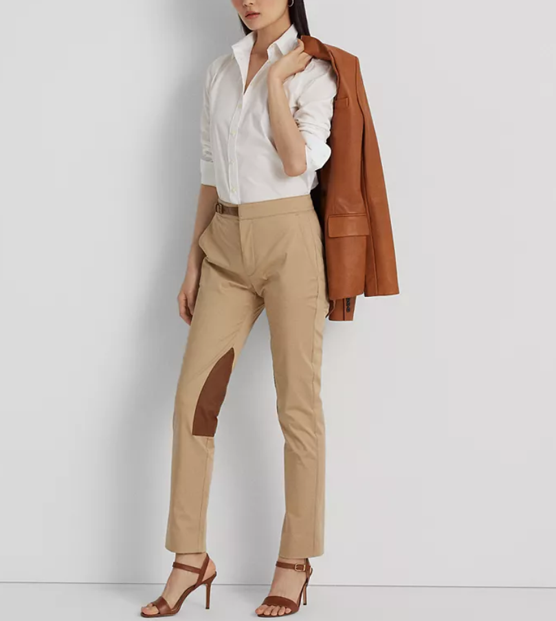 LAUREN RALPH LAUREN Non-Iron Straight-Fit Shirt