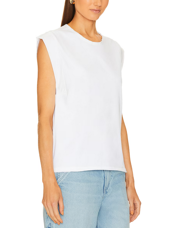 rag & bone Mixed Media Muscle Tee